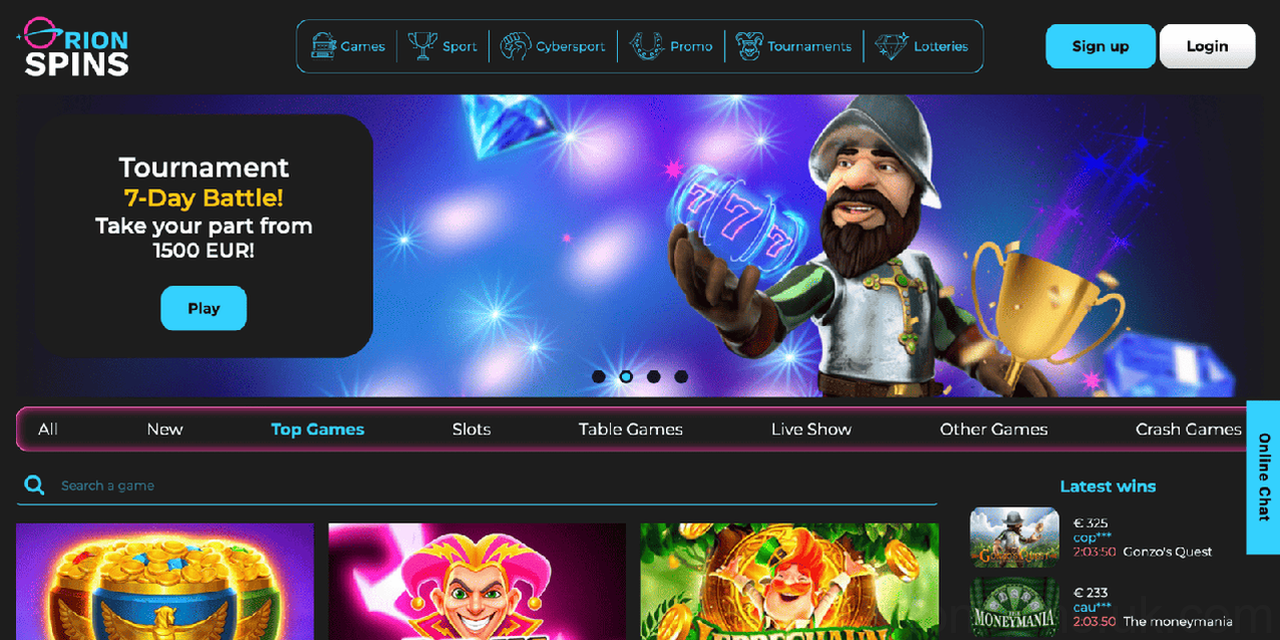 Orionspins Casino Casino